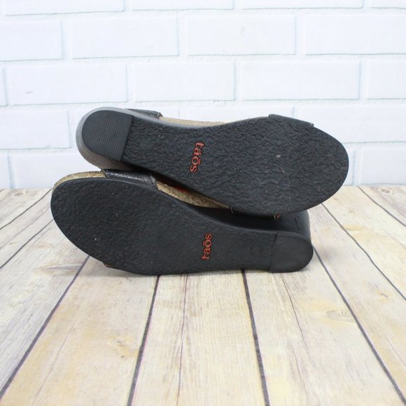 TAOS Carousel 2 Ankle Strap Wedge Sz 39 US 8-8.5 - Picture 6 of 8